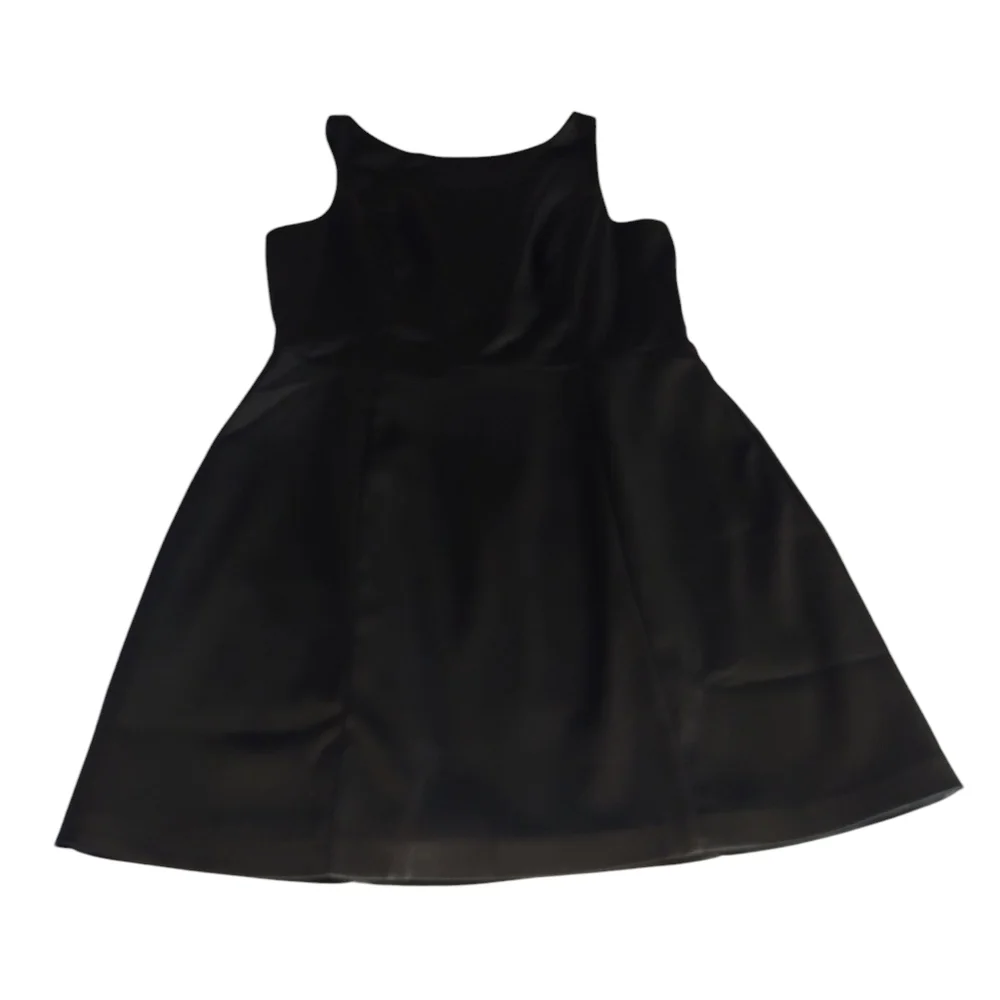 Abercrombie & Fitch Dress Women's Black Mini A Line Sleeveless Dress Size L NWT - Picture 5 of 10